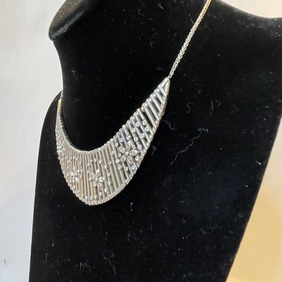 Vintage Brighton Bib Choker New with Tag, Quilted Pouch, Floral Motif - Picture 2 of 11